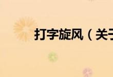 打字旋風（關于打字旋風的介紹）