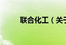 聯(lián)合化工（關(guān)于聯(lián)合化工的介紹）