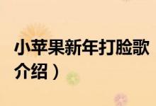 小蘋果新年打臉歌（關于小蘋果新年打臉歌的介紹）