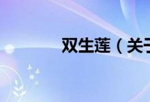雙生蓮（關(guān)于雙生蓮的介紹）