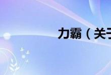 力霸（關于力霸的介紹）