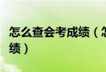 怎么查會(huì)考成績（怎么網(wǎng)上查詢自己的會(huì)考成績）