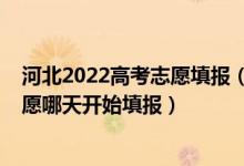 河北2022高考志愿填報（河北2022高考本科第二批征集志愿哪天開始填報）