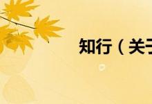 知行（關(guān)于知行的介紹）