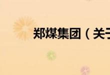鄭煤集團(tuán)（關(guān)于鄭煤集團(tuán)的介紹）