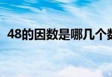 48的因數(shù)是哪幾個數(shù)（48的因數(shù)有哪些數(shù)）