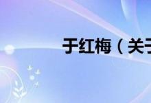 于紅梅（關于于紅梅的介紹）