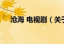 滄海 電視?。P(guān)于滄海 電視劇的介紹）