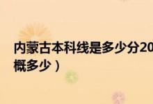 內(nèi)蒙古本科線是多少分2021（內(nèi)蒙古2022年?？品謹?shù)線大概多少）
