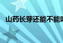 山藥長(zhǎng)芽還能不能吃（山藥長(zhǎng)芽還能吃嗎）