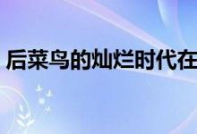 后菜鳥的燦爛時(shí)代在哪里可以看（有誰主演）