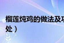 榴蓮燉雞的做法及功效（榴蓮燉雞怎么做和好處）