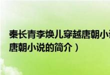 秦長(zhǎng)青李煥兒穿越唐朝小說(shuō)書(shū)名叫什么（秦長(zhǎng)青李煥兒穿越唐朝小說(shuō)的簡(jiǎn)介）