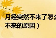月經(jīng)突然不來了怎么回事沒有懷孕（月經(jīng)突然不來的原因）