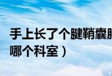 手上長了個腱鞘囊腫掛什么科室（腱鞘囊腫掛哪個科室）