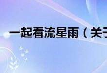 一起看流星雨（關(guān)于一起看流星雨的介紹）