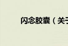 閃念膠囊（關(guān)于閃念膠囊的介紹）