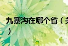 九寨溝在哪個(gè)?。P(guān)于九寨溝在哪個(gè)省的介紹）