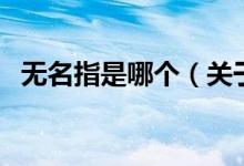 無(wú)名指是哪個(gè)（關(guān)于無(wú)名指是哪個(gè)的介紹）
