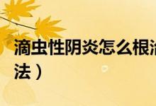 滴蟲(chóng)性陰炎怎么根治快（滴蟲(chóng)性陰炎的治療方法）