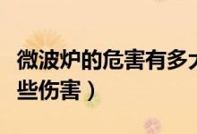 微波爐的危害有多大（微波爐會對人體造成哪些傷害）