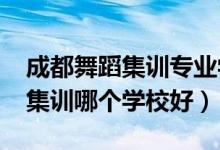 成都舞蹈集訓(xùn)專業(yè)學(xué)校（2021成都舞蹈藝考集訓(xùn)哪個學(xué)校好）
