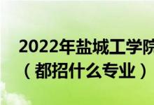2022年鹽城工學(xué)院各省招生計劃及招生人數(shù)（都招什么專業(yè)）
