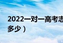 2022一對一高考志愿填報咨詢費用（大概花多少）
