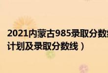 2021內(nèi)蒙古985錄取分?jǐn)?shù)線（2022年985大學(xué)在內(nèi)蒙古招生計(jì)劃及錄取分?jǐn)?shù)線）