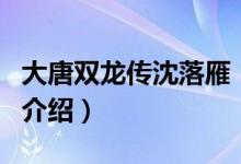 大唐雙龍傳沈落雁（關于大唐雙龍傳沈落雁的介紹）