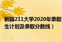 新疆211大學2020年錄取分數(shù)線（2022年211大學在新疆招生計劃及錄取分數(shù)線）