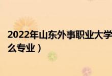 2022年山東外事職業(yè)大學(xué)招生計(jì)劃及招生人數(shù)（各省都招什么專業(yè)）