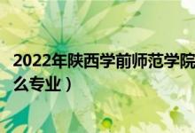 2022年陜西學(xué)前師范學(xué)院招生計(jì)劃及招生人數(shù)（各省都招什么專業(yè)）