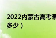 2022內(nèi)蒙古高考錄取分數(shù)線（各批次分數(shù)是多少）