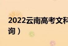 2022云南高考文科一分一段表（成績排名查詢）