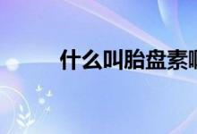 什么叫胎盤素啊（什么是胎盤素）