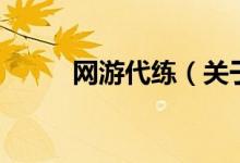 網(wǎng)游代練（關于網(wǎng)游代練的介紹）