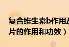 復合維生素b作用及功能主治（復合維生素b片的作用和功效）