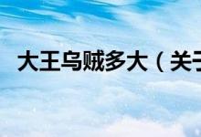 大王烏賊多大（關(guān)于大王烏賊多大的介紹）