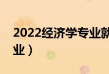2022經(jīng)濟(jì)學(xué)專(zhuān)業(yè)就業(yè)方向及前景（好不好就業(yè)）