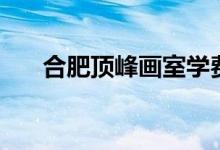 合肥頂峰畫(huà)室學(xué)費(fèi)多少（學(xué)校怎么樣）