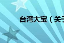 臺(tái)灣大寶（關(guān)于臺(tái)灣大寶的介紹）