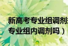 新高考專(zhuān)業(yè)組調(diào)劑規(guī)則（2022高考調(diào)劑是在專(zhuān)業(yè)組內(nèi)調(diào)劑嗎）