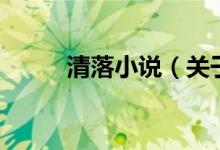 清落小說(shuō)（關(guān)于清落小說(shuō)的介紹）