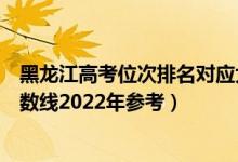 黑龍江高考位次排名對應(yīng)大學有哪些（位次對應(yīng)大學最低分數(shù)線2022年參考）