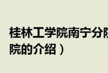 桂林工學(xué)院南寧分院（關(guān)于桂林工學(xué)院南寧分院的介紹）
