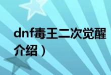 dnf毒王二次覺(jué)醒（關(guān)于dnf毒王二次覺(jué)醒的介紹）