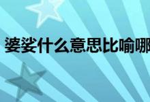 婆娑什么意思比喻哪個生肖(婆娑什么意思)