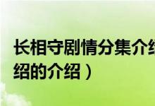 長(zhǎng)相守劇情分集介紹（關(guān)于長(zhǎng)相守劇情分集介紹的介紹）