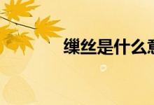 繅絲是什么意思（繅絲解釋）